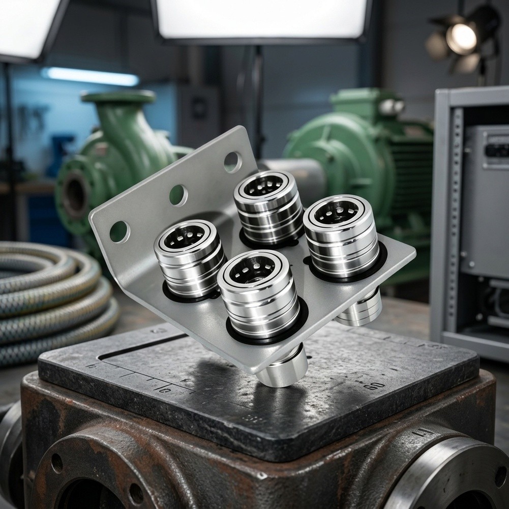 Agriculture Farming Vehicles - 1/2In 5/8In standaard hydraulische koppeling Push