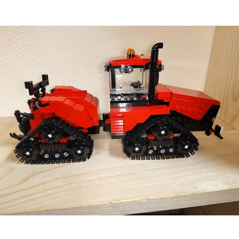 Urban Farming Agriculture - MOC-260750 Urban Farm Landbouwveld Ploegtrekker Bouwsteenmodel,