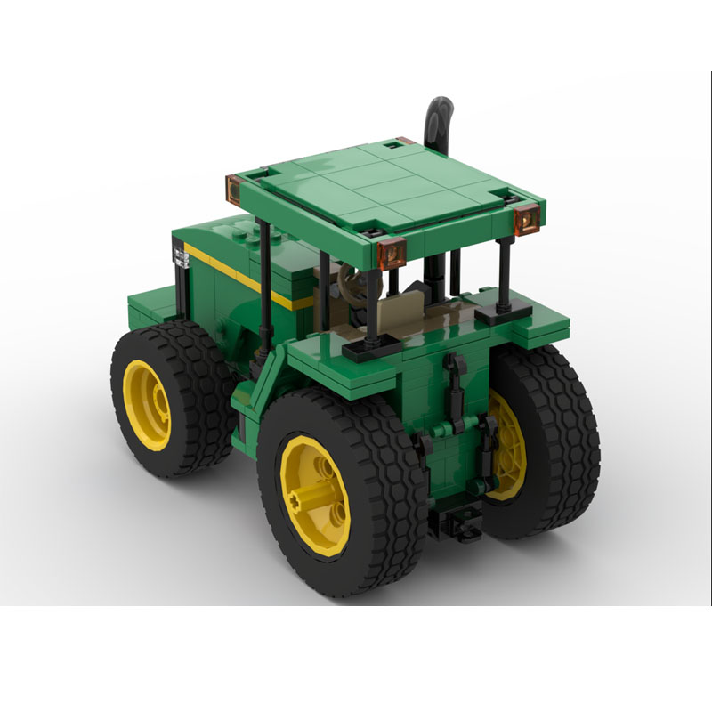 Urban Farming Agriculture - MOC-201823 Urban Farm Landbouwtractor Bouwsteenmodel 311
