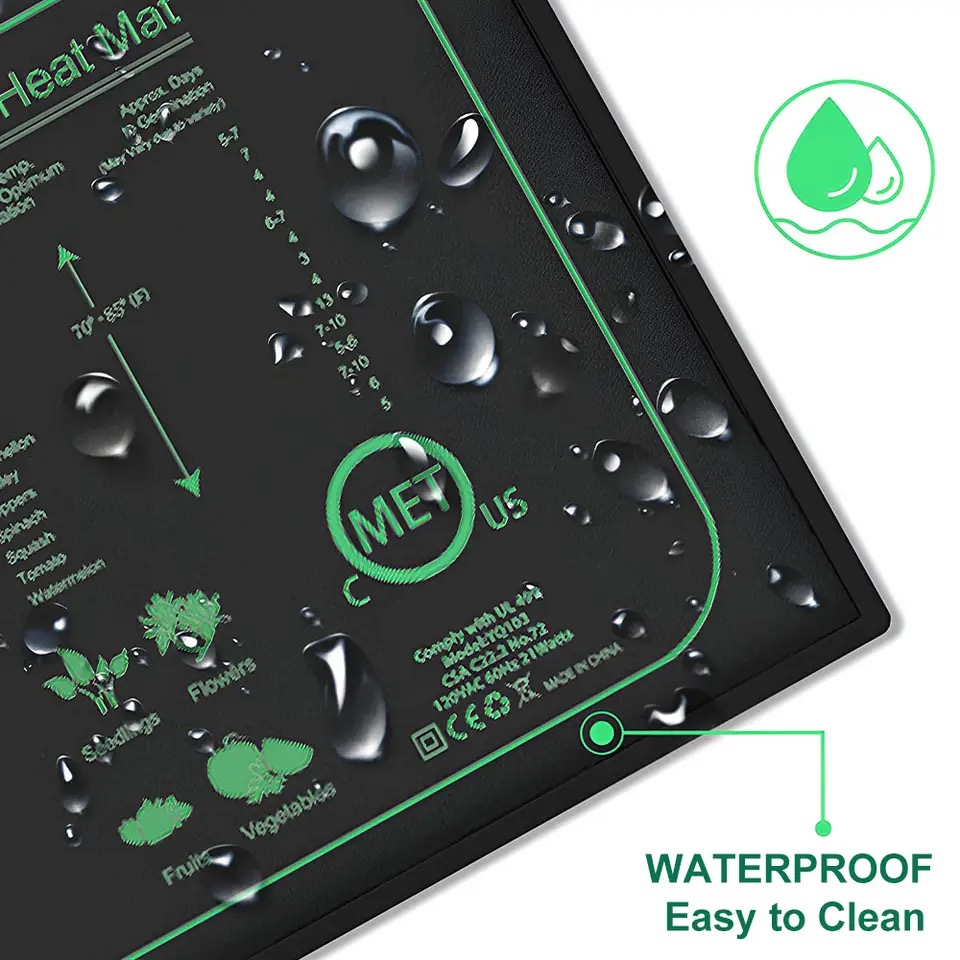 10/25/50CM Zaailing Warmte Mat - Plant Growth Regulator recensie en prijs