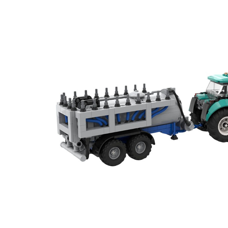 City Tractor MOC-bouwstenen, m - Agriculture Farming Vehicles recensie en prijs