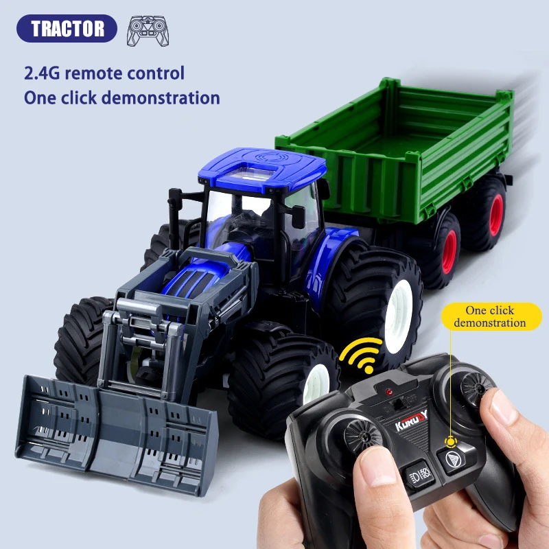 1/24 RC Tractor Trailer Truck  - Agriculture Farming In Goa recensie en prijs