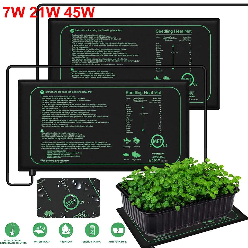 10/25/50CM Zaailing Warmte Mat - Plant Growth Regulator recensie en prijs