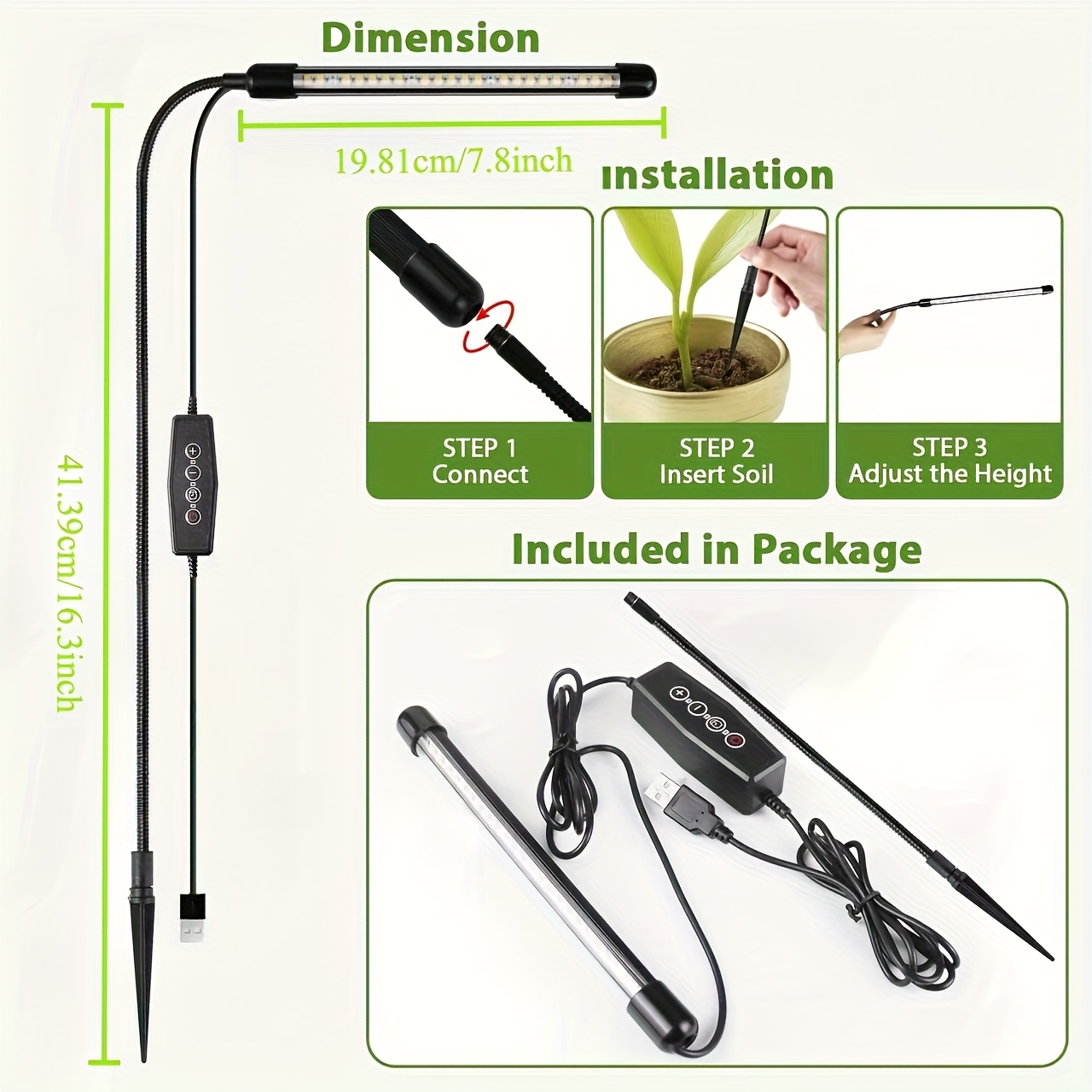 48LEDs kweeklampen voor binnen - Plant Growth Regulator recensie en prijs