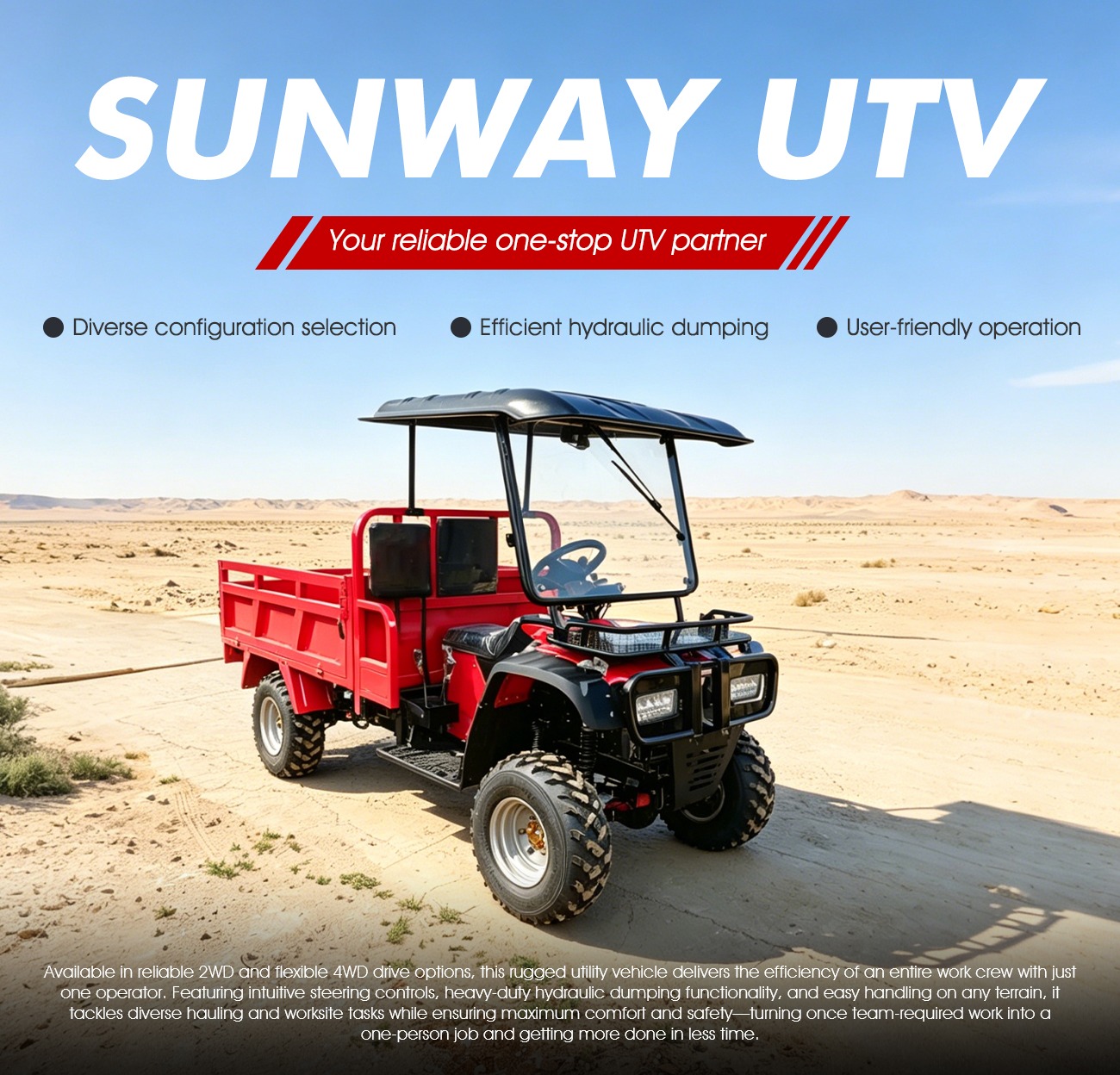 Geavanceerde 400cc landbouw ut - Agriculture Farming Vehicles recensie en prijs